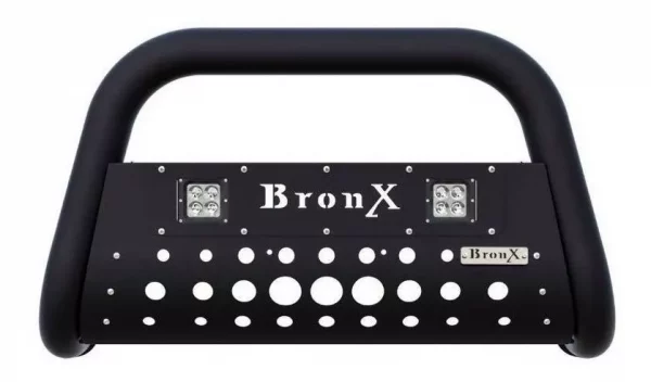 Burrera tumbaburros El Bronco Autopartes Alfa Bronx Black 01 con 2 Faros superiores led