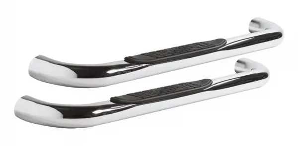 Estribo El Bronco Autopartes Tubular 3 pulgadas color Cromo